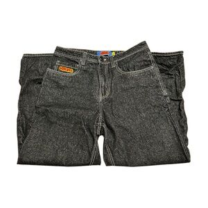 Y2k Empyre Dark Gray Relaxed Fit Jeans